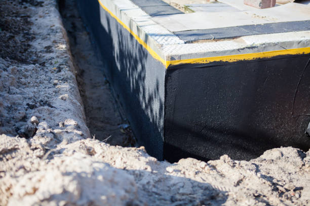 Professional Crawl Space Encapsulation technician working in Townley, AL